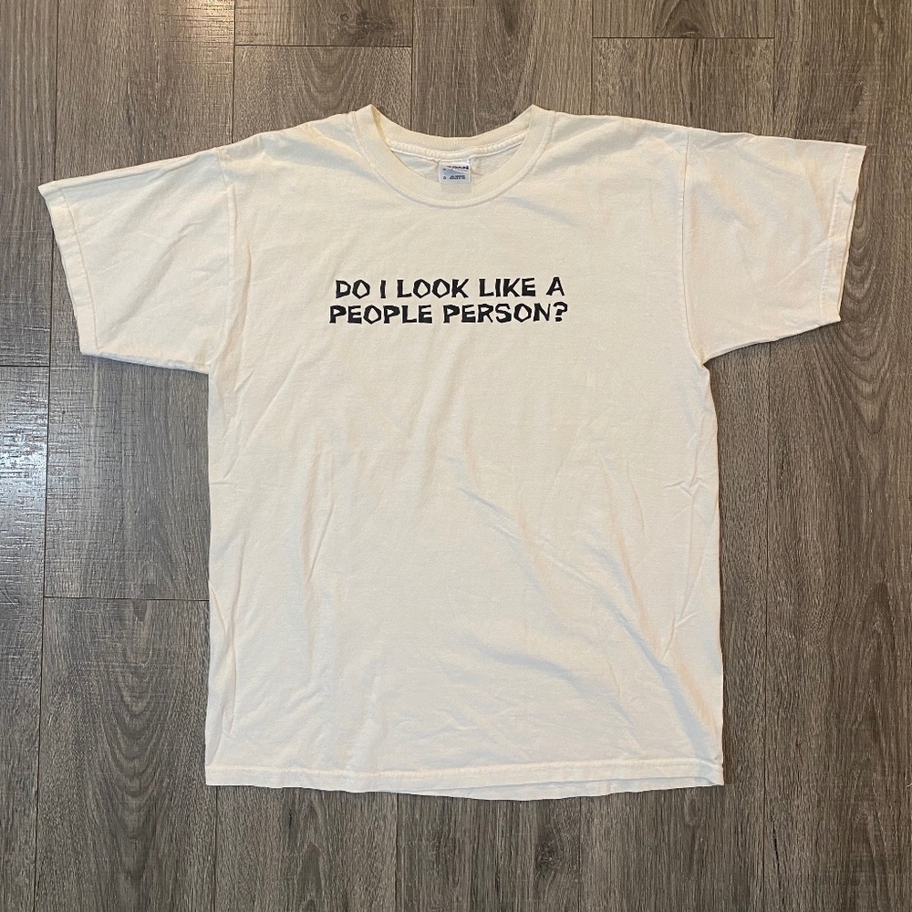 UNISEX FUNNY TEE - LARGE
